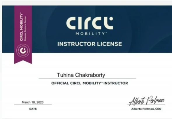 zumba workout certificate