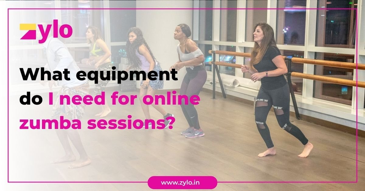 What equipment do I need for online zumba sessions?